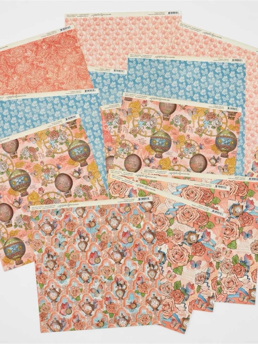 Graphic 45 Imagine Collection RETIRED 15 Sheet Paper Lot